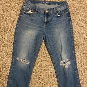 Old navy jeans boyfriend straight size 10